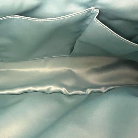 Vintage Pristine Coach Ergo Pleated Frame Kiss Lock Blk Patent Leather Satchel - Picture 12 of 12